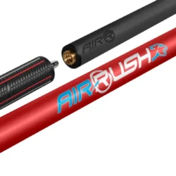Predator Air Rush® Red Jump Cue – Sport Wrap | Ultra-Lightweight Jumping Precision