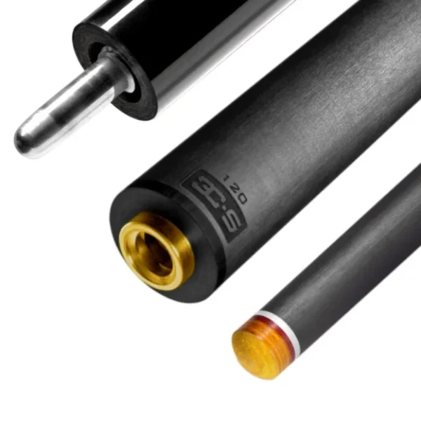 Predator REVO 3C-S Carom Billiard Shaft – Carbon Fiber, Traditional Feel, 12.4mm Ferruleless